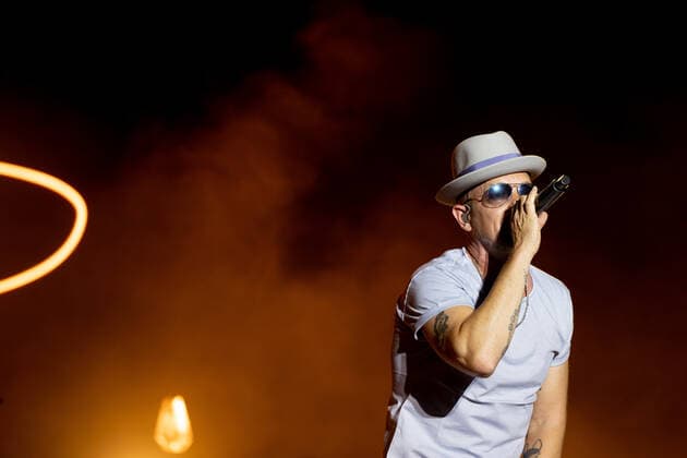 26.6.2022 Donauinselfest 2022 26.6.2022 Sänger und Rapper Jan Delay auf der Bühne bei seinem Konzert in Wien Wien