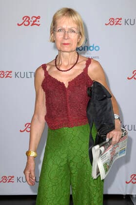 Rosa von der Schulenburg bei der außerordentlichen Verleihung vom B.Z. Kulturpreis 2022 im Kino International. Berlin, 26.06.2022