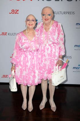 Eva & Adele bei der außerordentlichen Verleihung vom B.Z. Kulturpreis 2022 im Kino International. Berlin, 26.06.2022