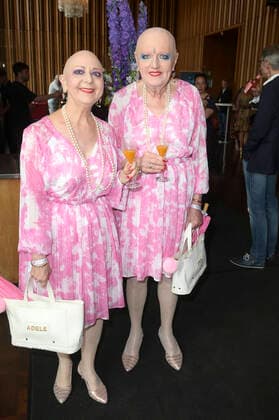 Eva & Adele bei der außerordentlichen Verleihung vom B.Z. Kulturpreis 2022 im Kino International. Berlin, 26.06.2022