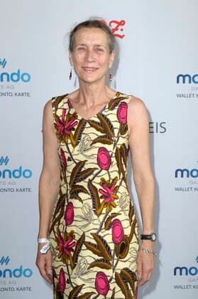 Mariette Rissenbeek bei der außerordentlichen Verleihung vom B.Z. Kulturpreis 2022 im Kino International. Berlin, 26.06.2022