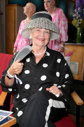 Ulla Klingbeil bei der außerordentlichen Verleihung vom B.Z. Kulturpreis 2022 im Kino International. Berlin, 26.06.2022