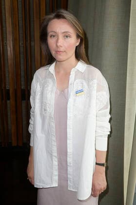 Maryna Er Gorbach bei der außerordentlichen Verleihung vom B.Z. Kulturpreis 2022 im Kino International. Berlin, 26.06.2022