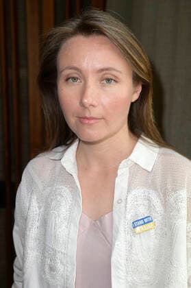 Maryna Er Gorbach bei der außerordentlichen Verleihung vom B.Z. Kulturpreis 2022 im Kino International. Berlin, 26.06.2022