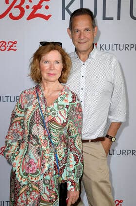 Marion Kracht und Klaus-Peter Grap bei der außerordentlichen Verleihung vom B.Z. Kulturpreis 2022 im Kino International. Berlin, 26.06.2022