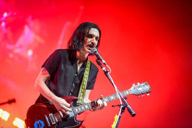 PXL_Placebo concert Brian Molko of Placebo during their concert in Zagreb, Croatia on 27. June 2022. JosipxRegovic PIXSELL