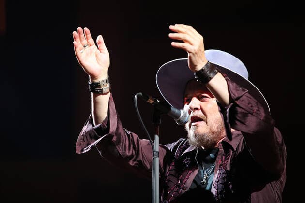 Zucchero performs in Zagreb, Croatia Italian singer Zucchero Fornaciari performs during a concert at Vatroslav Lisinski Concert Hall, in Zagreb, Craotia, on June 28, 2022. LukaxStanzl PIXSELL