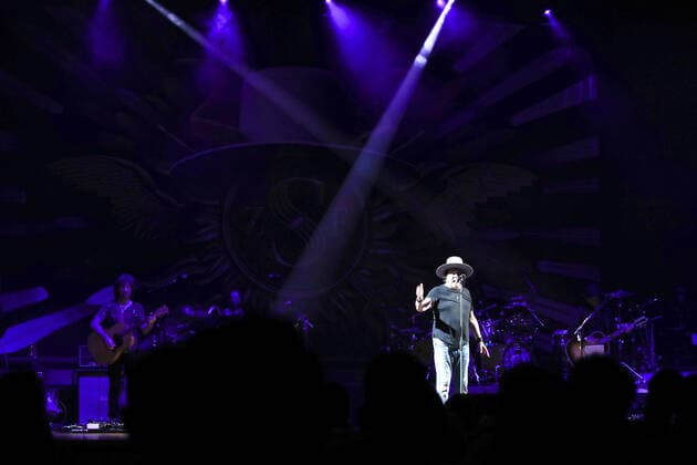Zucchero performs in Zagreb, Croatia Italian singer Zucchero Fornaciari performs during a concert at Vatroslav Lisinski Concert Hall, in Zagreb, Craotia, on June 28, 2022. LukaxStanzl PIXSELL