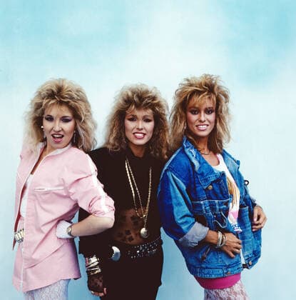 THE STAR SISTERS The Star Sisters, Dance und Pop Trio aus den Niederlanden mit den Sängerinnen Sylvana van Veen, Patricia Paay, Yvonne Keeley, sie sind auch Mitglieder von Jaap Eggermonts Studioband Stars on 45 und singen den Refrain, Deutschland, circa 1986. The Star Sisters, dance and pop trio from the Netherlands with singers Sylvana van Veen, Patricia Paay, Yvonne Keeley, they are also members of Jaap Eggermont s studio band Stars on 45 and sing the chorus, Germany, circa 1986., Deutschland Copyright: kpa UnitedArchives55042335 EDITORIAL USE ONLY