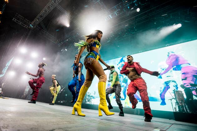 Anitta live at Roskilde Festival 2022, Roskilde, Denmark Roskilde, Denmark. 29th, June 2022. The Brazilian singer Anitta performs a live concert during the Danish music festival Roskilde Festival 2022 in Roskilde. Roskilde Denmark  Copyright: xGonzalesxPhoto LassexLagonix