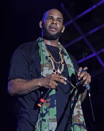**FILE PHOTO** R. Kelly Sentenced To 30 Years In Prison On Federal Sex Trafficking And Racketeering. MIAMI GARDENS, FL - MARCH 21: R Kelly performs onstage at the 10th Annual Jazz in the Gardens: Celebrating 10 Years of Great Music at Sun Life Stadium on March 21, 2015 in Miami Gardens, Florida. Copyright: xmpi04x