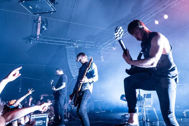 The Ocean live Roskilde Festival 2022, Roskilde, Denmark Roskilde, Denmark. 29th, June 2022. The German progressive metal band The Ocean performs a live concert during the Danish music festival Roskilde Festival 2022 in Roskilde. Roskilde Denmark  Copyright: xGonzalesxPhoto ErlingxBrodersenx