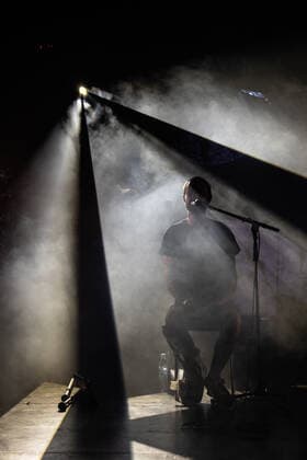 The Ocean live Roskilde Festival 2022, Roskilde, Denmark Roskilde, Denmark. 29th, June 2022. The German progressive metal band The Ocean performs a live concert during the Danish music festival Roskilde Festival 2022 in Roskilde. Here vocalist Loic Rossetti is seen live on stage. Roskilde Denmark  Copyright: xGonzalesxPhoto ErlingxBrodersenx