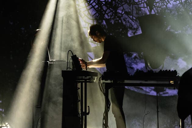 The Ocean live Roskilde Festival 2022, Roskilde, Denmark Roskilde, Denmark. 29th, June 2022. The German progressive metal band The Ocean performs a live concert during the Danish music festival Roskilde Festival 2022 in Roskilde. Here musician Peter Voigtmann is seen live on stage. Roskilde Denmark  Copyright: xGonzalesxPhoto ErlingxBrodersenx