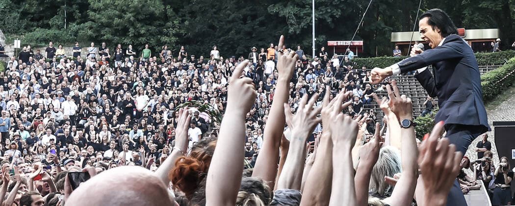 Konzert von Nick Cave and the bad seeds, @ Waldbuehne Berlin Nick Cave and the bad seeds