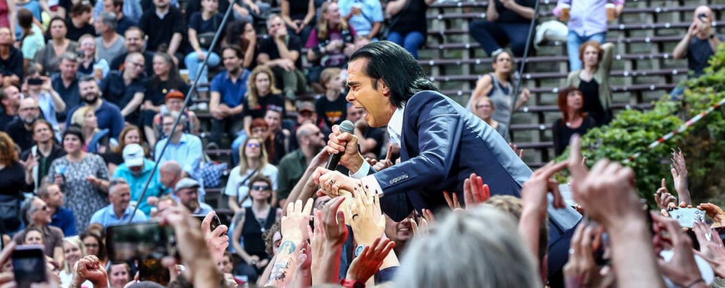 Konzert von Nick Cave and the bad seeds, @ Waldbuehne Berlin Nick Cave and the bad seeds