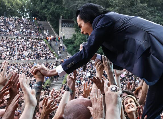 Konzert von Nick Cave and the bad seeds, @ Waldbuehne Berlin Nick Cave and the bad seeds
