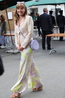 . 30 06 2022. London, United Kingdom. Darcey Bussell arriving on day four of the Wimbledon Tennis Championships in London.  xStephenxLockx xi-Imagesx IIM-23566-0009