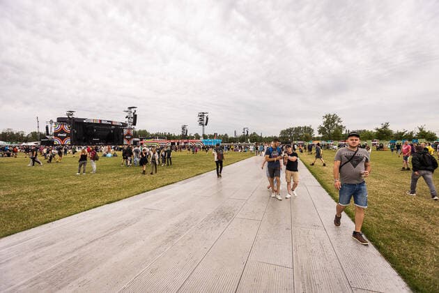 Illustration picture shows the first day of the Rock Werchter music festival in Werchter, Thursday 30 June 2022. This year s edition of the festival is taking place from 30 June to 3 July, after two cancelled editions in 2020 and 2021 due to the corona virus pandemic.  JAMESxARTHURxGEKIERE 36872431