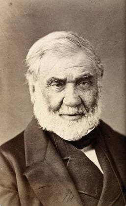 Sir Anthony Panizzi. Photograph by Elliott & Fry. Copyright: xpiemagsx
