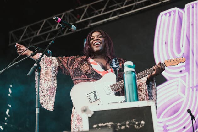 Yola live at Roskilde Festival 2022, Roskilde, Denmark Roskilde, Denmark. 30th, June 2022. The English singer and songwriter Yola performs a live concert during the Danish music festival Roskilde Festival 2022 in Roskilde. Roskilde Denmark  Copyright: xGonzalesxPhoto MathiasxKristensex