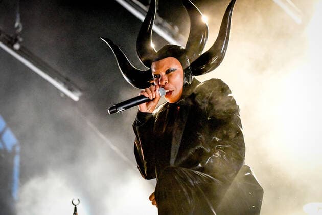 Skin performing on stage during Skunk Anansie Celebrating 25 years, Music Concert in Padova, Italy, June 30 2022