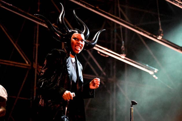 Skin performing on stage during Skunk Anansie Celebrating 25 years, Music Concert in Padova, Italy, June 30 2022