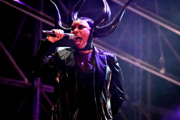 Skin performing on stage during Skunk Anansie Celebrating 25 years, Music Concert in Padova, Italy, June 30 2022