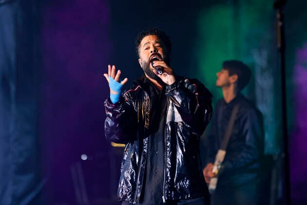Sänger Adel Tawil bei seinem Konzert im Kölner Tanzbrunnen. Köln, 30.06.2022 NRW Deutschland Copyright: xChristophxHardtx