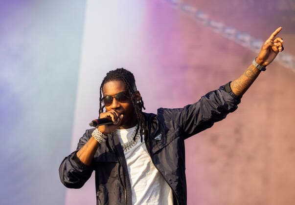 STOCKHOLM 20220701 Polo G performs during the Lollapaloozafestival at Gärdet in Stockholm on Friday STOCKHOLM SWEDEN x11930x  Copyright: xMagnusxAnderssonx xTTx LOLLAPALOOZA STOCKHOLM 2022