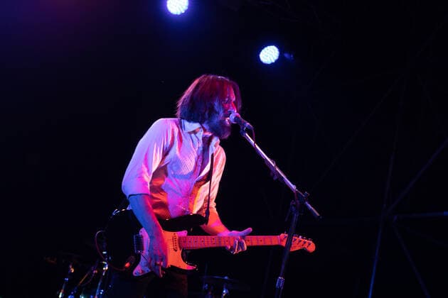 Cristiano Godano of Marlene Kuntz during Marlene Kuntz @ NXT Station, Music Concert in Bergamo, Italy, July 01 2022
