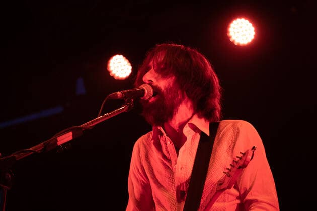 Cristiano Godano of Marlene Kuntz during Marlene Kuntz @ NXT Station, Music Concert in Bergamo, Italy, July 01 2022