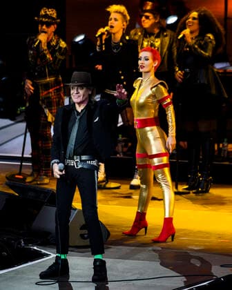 Konzert von Udo Lindenberg in der Berliner Waldbühne Udo Lindenberg gab am 01.07.2022 ein Konzert in der Berliner Waldbühne. Im Laufe seiner Tour Udopium Live 2022 ist Udo Lindenberg zwei Tage hintereinander in der Waldbühne, beide Konzerte sind restlos ausverkauft., Berlin Berlin Deutschland Westend