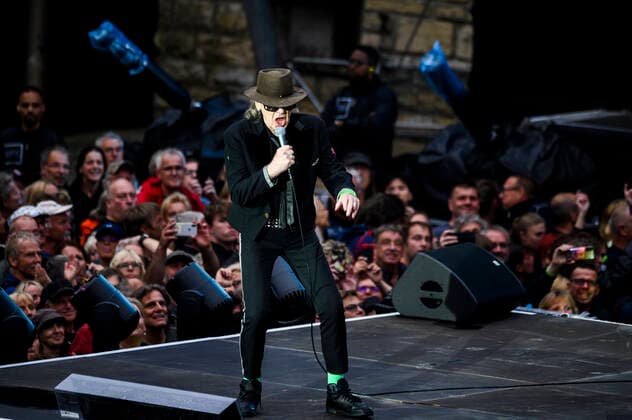 Konzert von Udo Lindenberg in der Berliner Waldbühne Udo Lindenberg gab am 01.07.2022 ein Konzert in der Berliner Waldbühne. Im Laufe seiner Tour Udopium Live 2022 ist Udo Lindenberg zwei Tage hintereinander in der Waldbühne, beide Konzerte sind restlos ausverkauft., Berlin Berlin Deutschland Westend