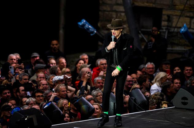 Konzert von Udo Lindenberg in der Berliner Waldbühne Udo Lindenberg gab am 01.07.2022 ein Konzert in der Berliner Waldbühne. Im Laufe seiner Tour Udopium Live 2022 ist Udo Lindenberg zwei Tage hintereinander in der Waldbühne, beide Konzerte sind restlos ausverkauft., Berlin Berlin Deutschland Westend
