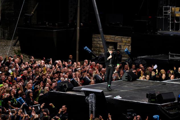 Konzert von Udo Lindenberg in der Berliner Waldbühne Udo Lindenberg gab am 01.07.2022 ein Konzert in der Berliner Waldbühne. Im Laufe seiner Tour Udopium Live 2022 ist Udo Lindenberg zwei Tage hintereinander in der Waldbühne, beide Konzerte sind restlos ausverkauft., Berlin Berlin Deutschland Westend