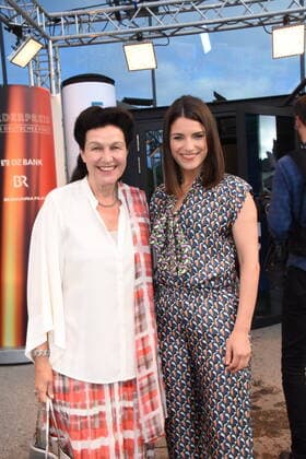 Bettina Reitz Hochschul Praesidentin Film Fernseh Sandra Riess Moderatorin Muenchen 01.07,2022 HFF-Foerderpreis Neues Kino Verleihung Muenchen