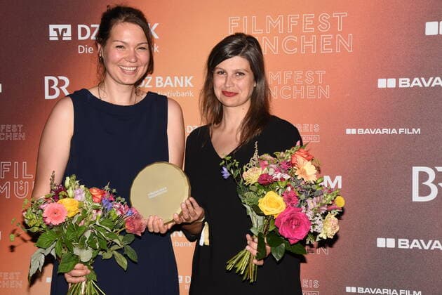 Britta Strampe Laura Klippel Produktionspreis Muenchen 01.07,2022 HFF-Foerderpreis Neues Kino Verleihung Muenchen