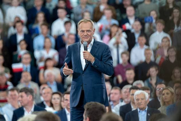 02.07.2022 RADOM CONVENTION OF THE CIVIC PLATFORM IN THE PICTURE: DONALD TUSK FOT. MARCIN BANASZKIEWICZ FOTONEWS NEWSPIX.PL --- Newspix.pl  20220702FNMB103
