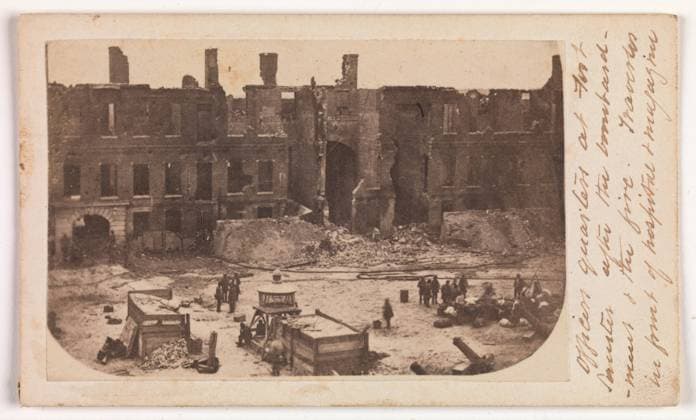 The Evacuation of Fort Sumter, April 1861 April 1861 Attributed to Alma A. Pelot American. The Evacuation of Fort Sumter, April 1861 302676 Copyright: xpiemagsx Metbot-34787
