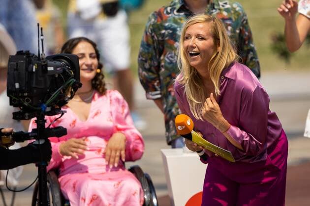 Entertainment Themen der Woche KW26 Entertainment Bilder des Tages ZDF Fernsehgarten, 03.07.2022 Andrea Kiewel, ZDF Fernsehgarten, 03.07.2022 *** ZDF TV Garden, 03 07 2022 Andrea Kiewel, ZDF TV Garden, 03 07 2022 Copyright: xNeisx xEibner-Pressefotox