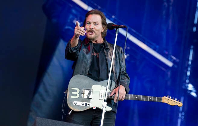 STOCKHOLM 20220703 Pearl Jam performs at the Lollapaloozafestival in Stockholm on Sunday STOCKHOLM SWEDEN x10090x  Copyright: xClaudioxBrescianix xTTx LOLLAPALOOZA STOCKHOLM 2022
