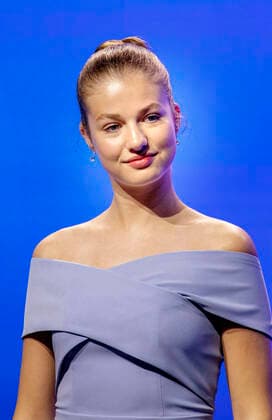 04-07-2022 Girona Princess Leonor at the 2022 Princess of Girona foundation awards ceremony in Barcelona. Â  Copyright: xPPEx