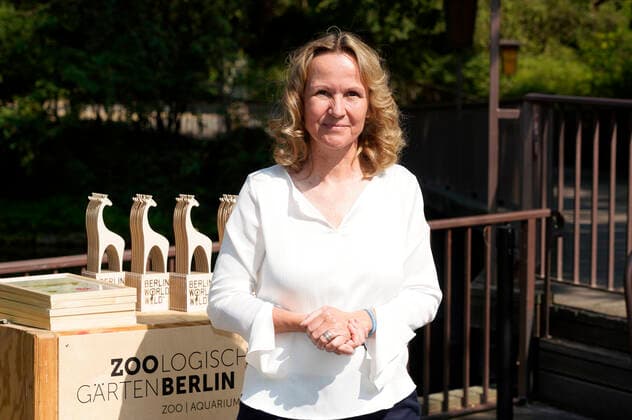 Steffi Lemke bei der Verleihung des Artenschutzpreises 2022 im Zoo Berlin. Berlin, 05.07.2022