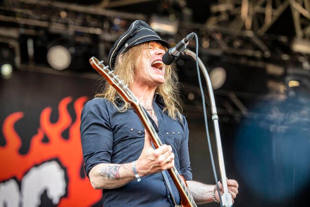 The Hellacopters Oslo, Norway. 24th, June 2022. The Swedish hard rock band The Hellacopters performs a live concert during the Norwegian music festival Tons of Rock 2022 in Oslo. Here vocalist and guitarist Nicke Andersson is seen live on stage. Oslo Norway Ekebergsletta  Copyright: xGonzalesxPhoto TerjexDokkenx