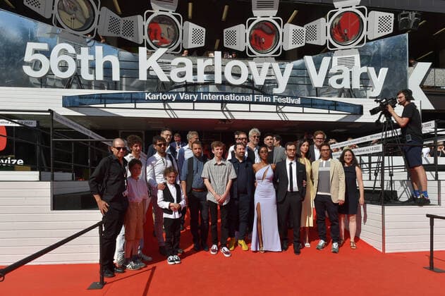 Bilder des Jahres 2022, Entertainment 07 Juli Entertainment Themen der Woche KW27 Entertainment Bilder des Tages Presentation (premiere) of Israeli-Czech-German film America within the 56th International Film Festival Karlovy Vary (KVIFF) Crystal Globe Competition in Karlovy Vary (Spa), Czech Republic, on July 5th, 2022. (CTKxPhoto SlavomirxKubes) CTKPhotoP2022070505665  KBS_01