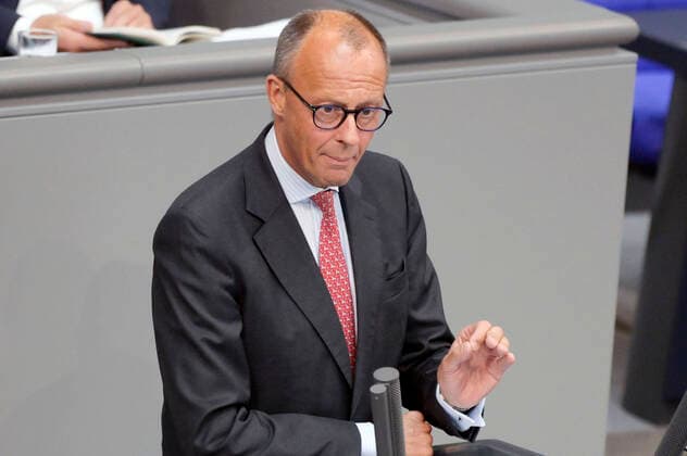 Friedrich Merz in der 46. Sitzung des Deutschen Bundestages im Reichstagsgebäude. Berlin, 06.07.2022 *** Friedrich Merz in the 46 session of the German Bundestag in the Reichstag building Berlin, 06 07 2022 Foto:xF.xKernx xFuturexImage