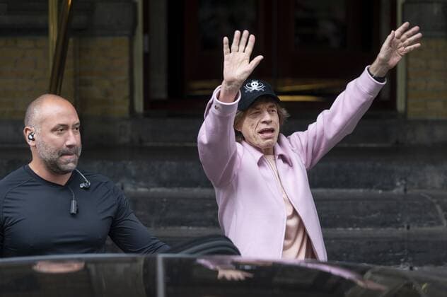 2022-07-07 14:36:09 AMSTERDAM - Mick Jagger of The Rolling Stones at the Amstel Hotel prior to the concert in the Johan Cruijff ArenA. The Stones had to cancel earlier, much to the disappointment of the fans, because the frontman turned out to have corona. ANP KIPPA EVERT ELZINGA netherlands out - belgium out