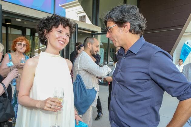 30.06.2022, Grafenegg NÖ, Österreichischer Filmpreis 2022, Verleihungsgala d. Akademie des Österreichischen Films im Bild: Marie Kreutzer, Antonin Svoboda, Österreichischer Filmpreis 2022