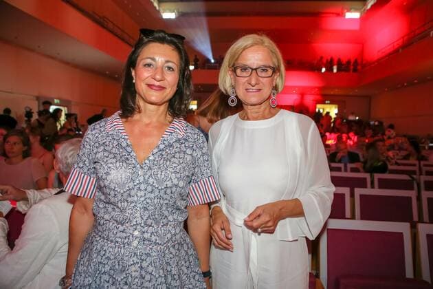 30.06.2022, Grafenegg NÖ, Österreichischer Filmpreis 2022, Verleihungsgala d. Akademie des Österreichischen Films im Bild: StR Veronica Kaup-Hasler, Landeshauptfrau Johanna Mikl-Leitner, Österreichischer Filmpreis 2022